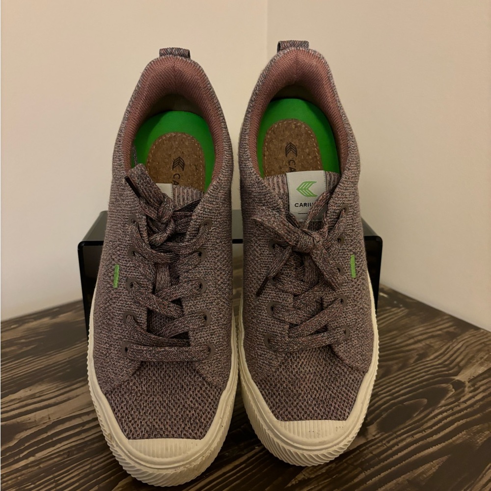 Cariuma Pink Woven Women’s Size 7 Sneaker